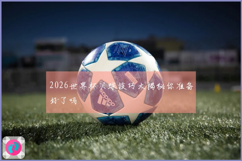 2026世界杯买球技巧大揭秘你准备好了吗